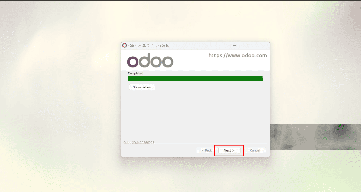 How to Install Odoo 20 on Windows Server-cybrosys