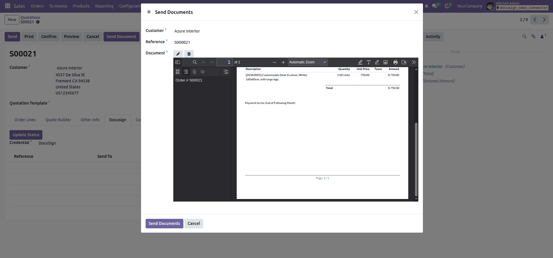 How to Integrate DocuSign in Odoo 19-cybrosys