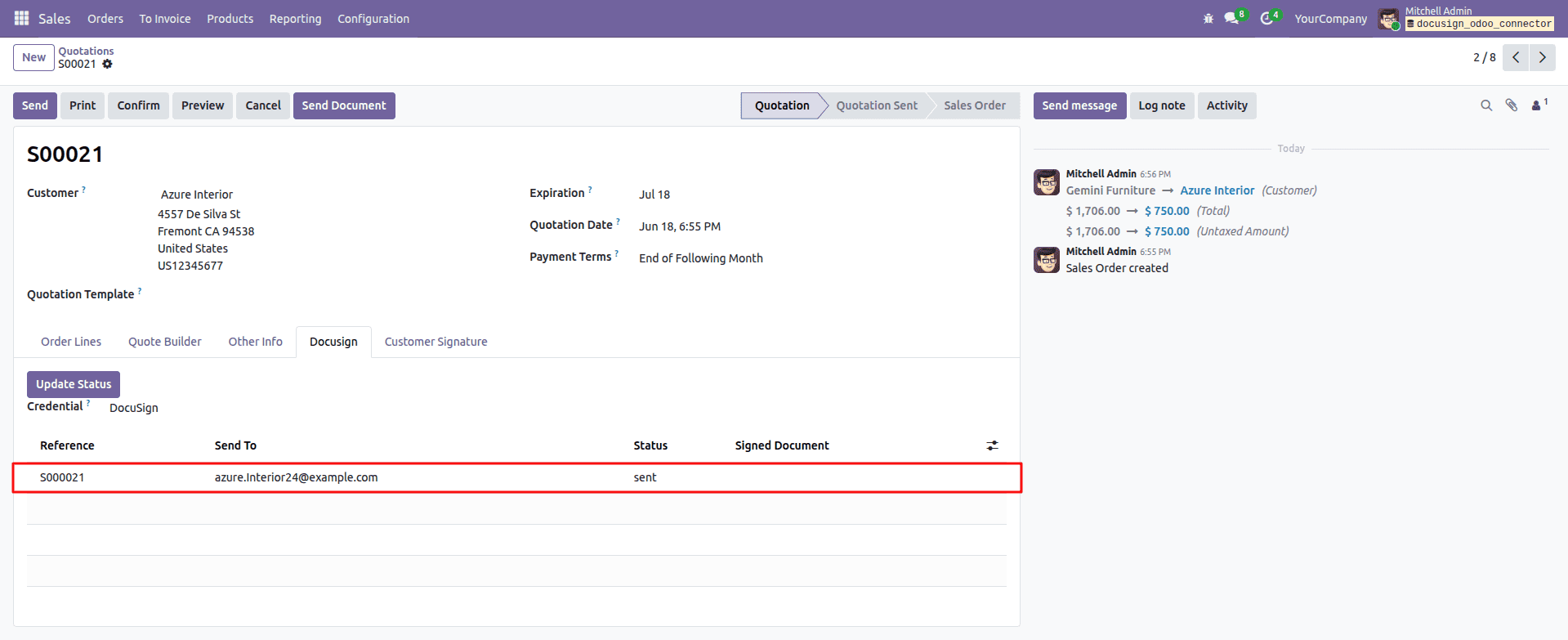 How to Integrate DocuSign in Odoo 19-cybrosys