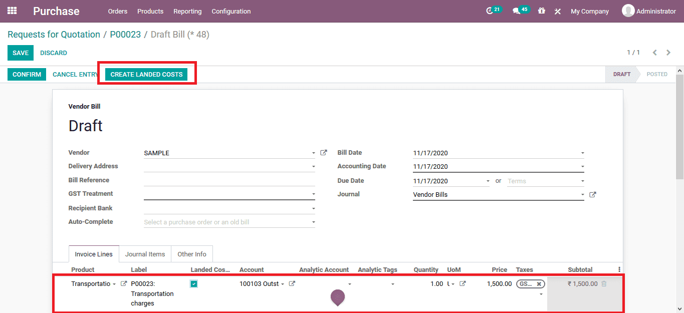 how-to-integrate-landed-cost-in-odoo-14
