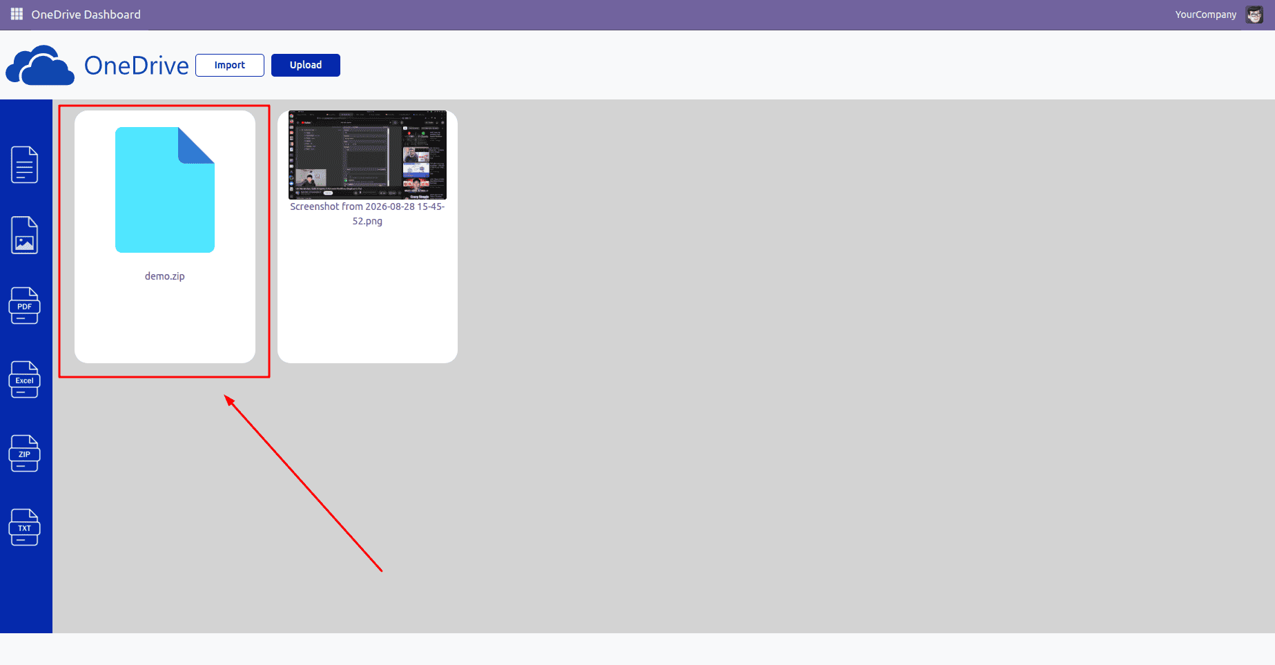 How to Integrate Microsoft OneDrive in Odoo 19-cybrosys