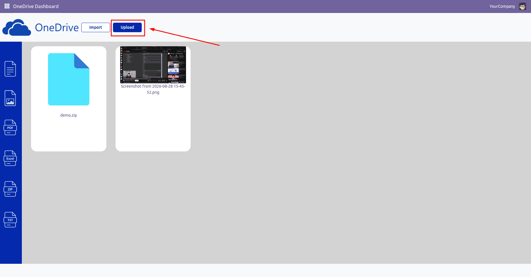 How to Integrate Microsoft OneDrive in Odoo 19-cybrosys