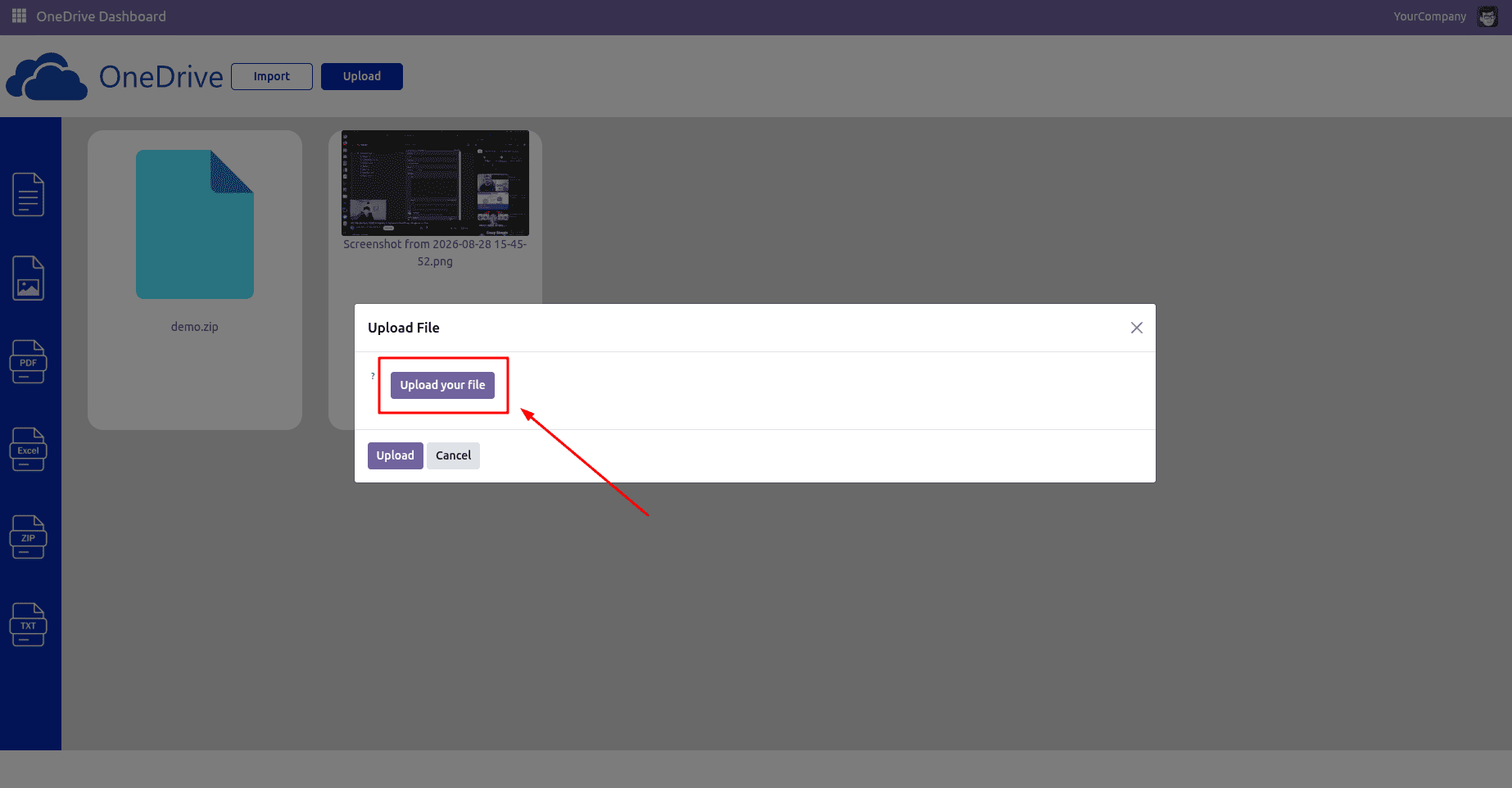 How to Integrate Microsoft OneDrive in Odoo 19-cybrosys