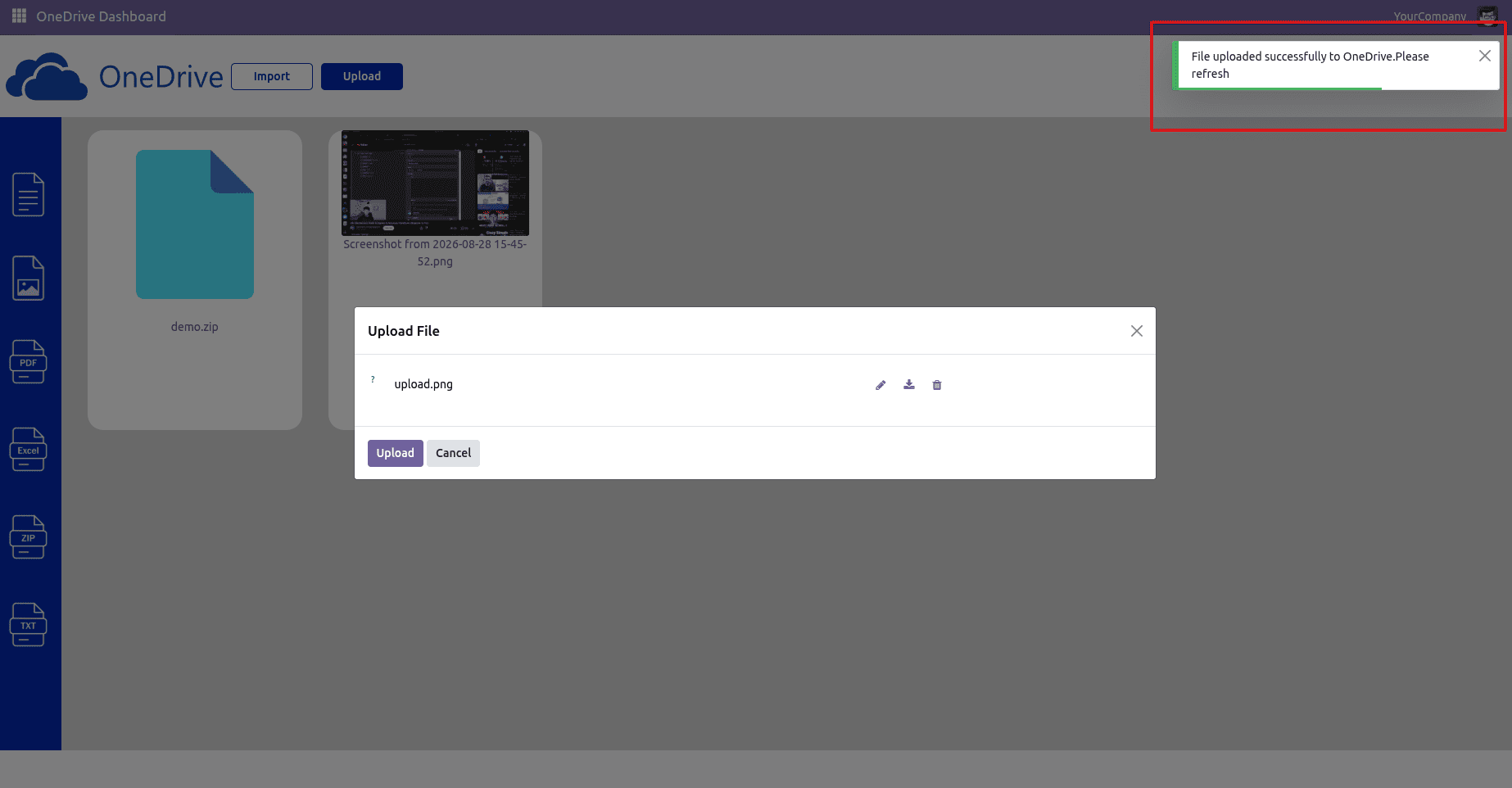 How to Integrate Microsoft OneDrive in Odoo 19-cybrosys