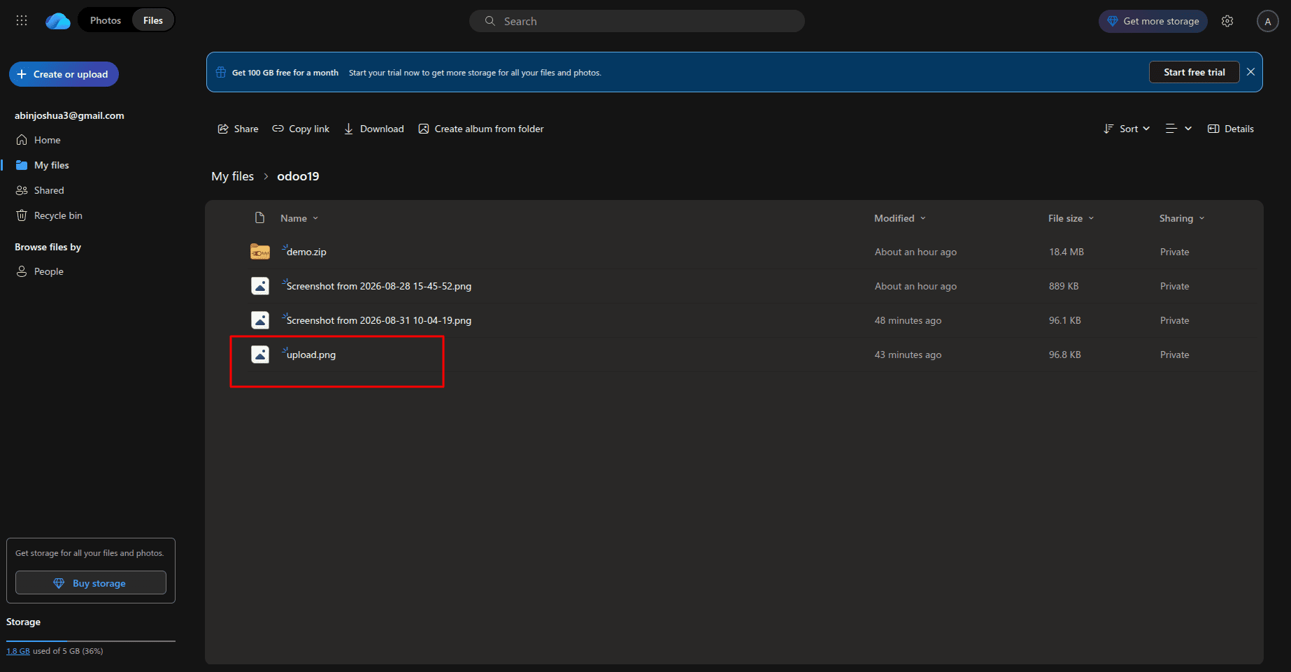 How to Integrate Microsoft OneDrive in Odoo 19-cybrosys