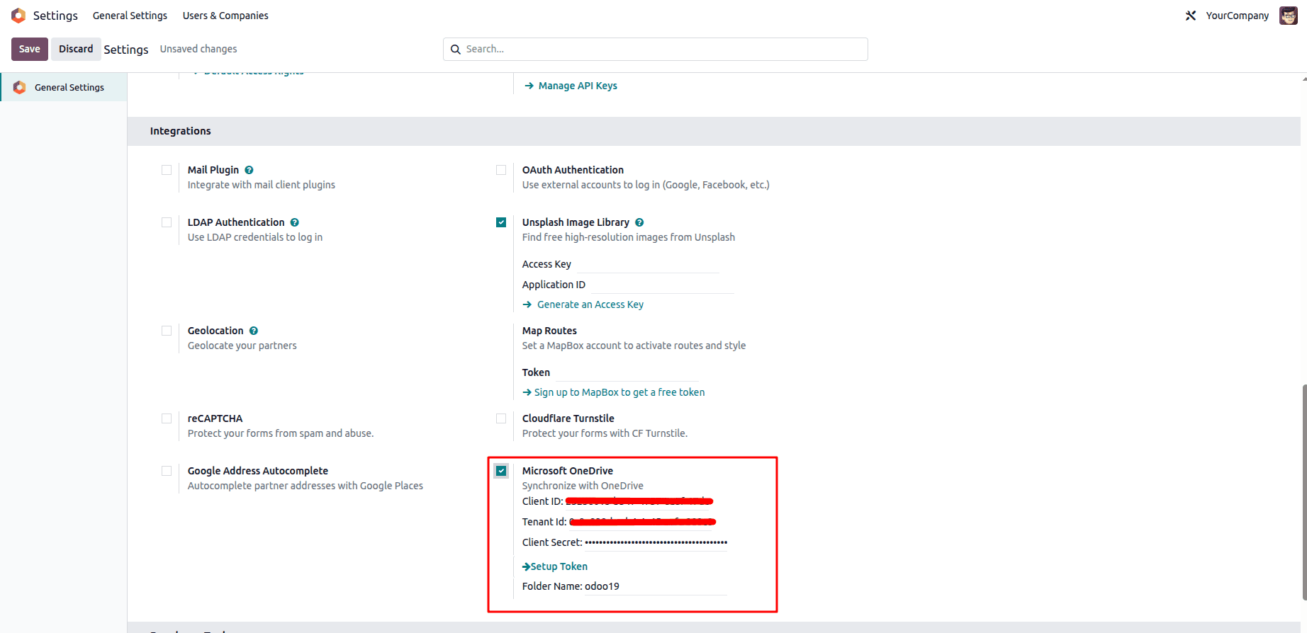 How to Integrate Microsoft OneDrive in Odoo 19-cybrosys