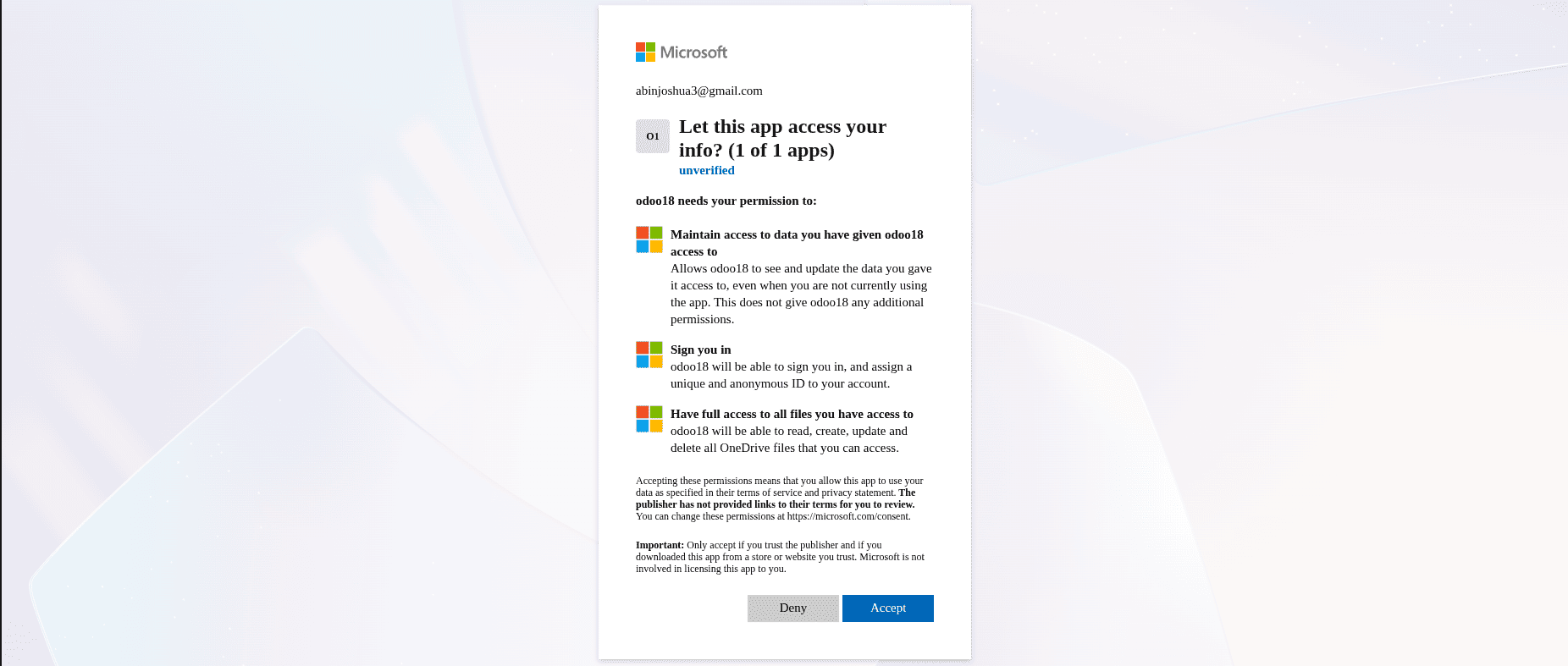 How to Integrate Microsoft OneDrive in Odoo 19-cybrosys