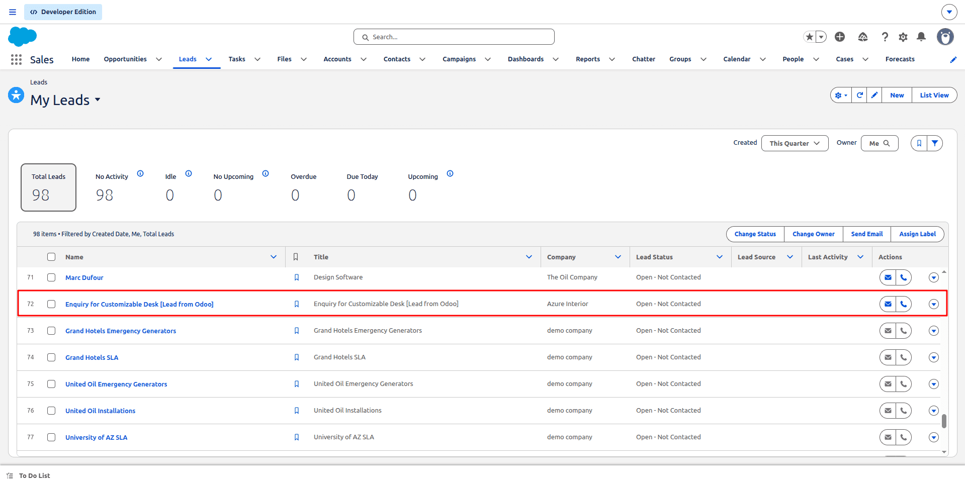 How to Integrate Salesforce with Odoo 19-cybrosys