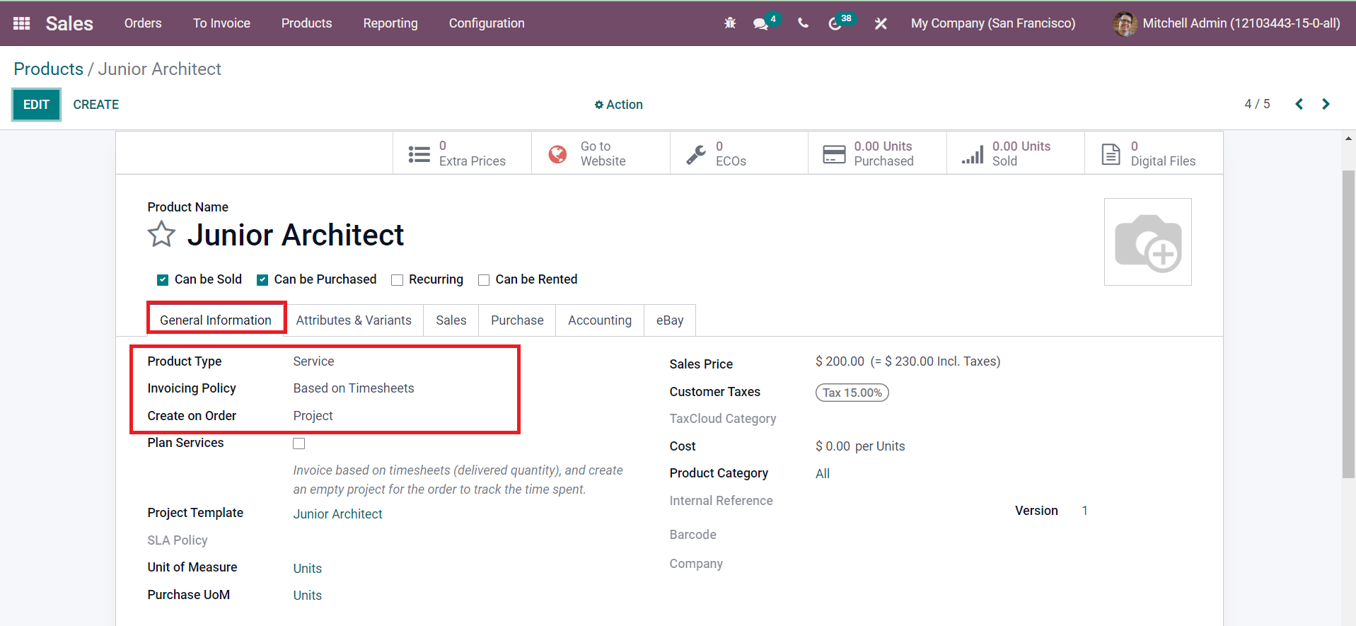 how-to-invoice-a-project-in-odoo-15