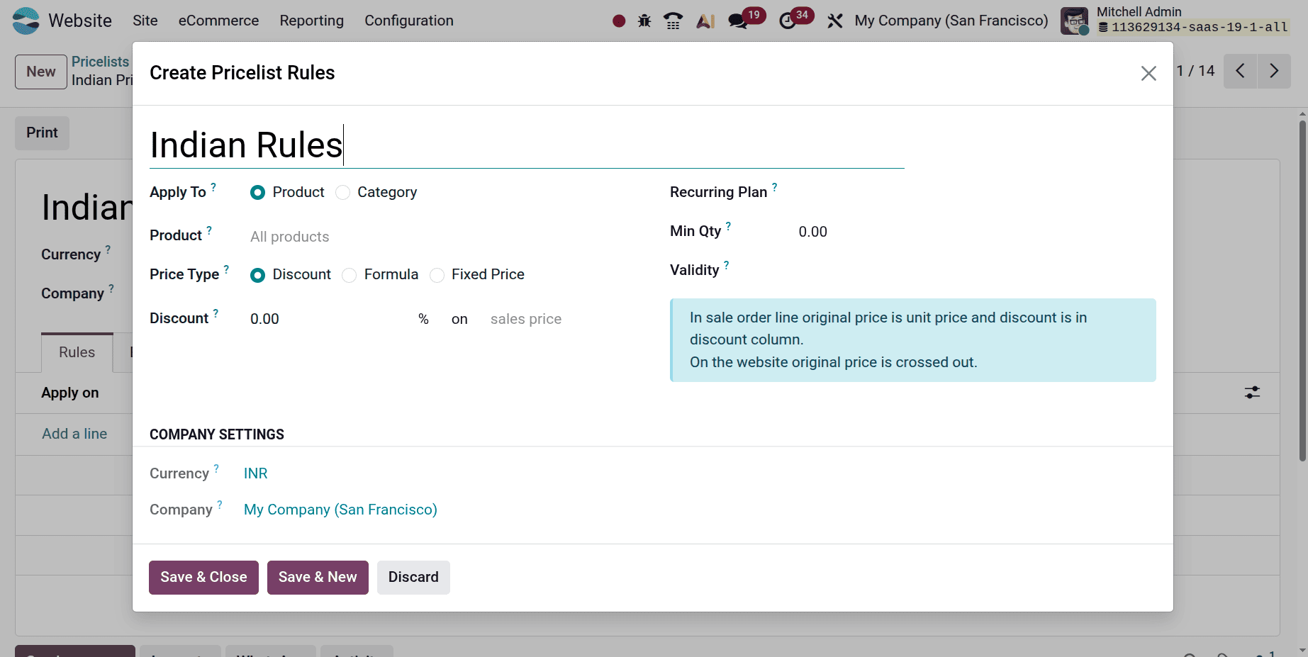 How to Limit Promotion Access Using Pricelists in Odoo 19-cybrosys