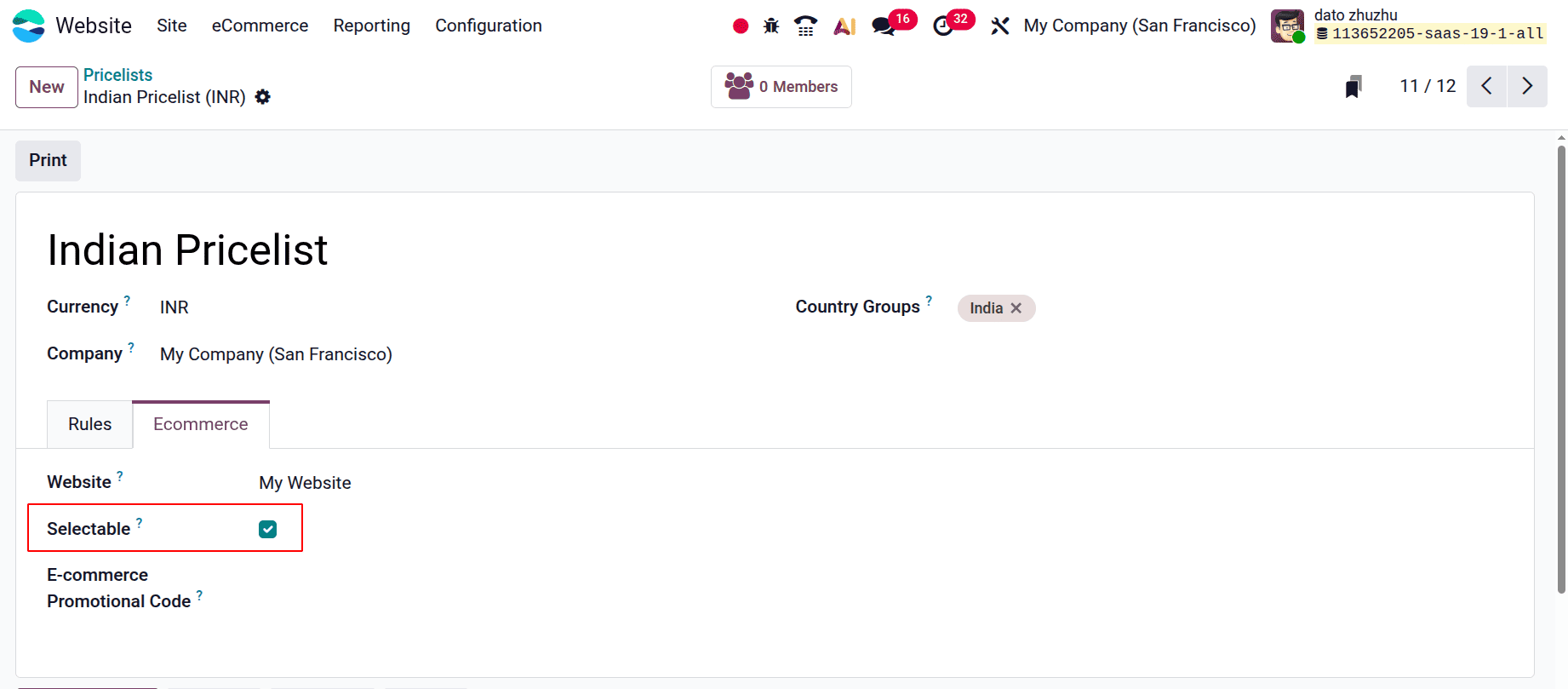 How to Limit Promotion Access Using Pricelists in Odoo 19-cybrosys