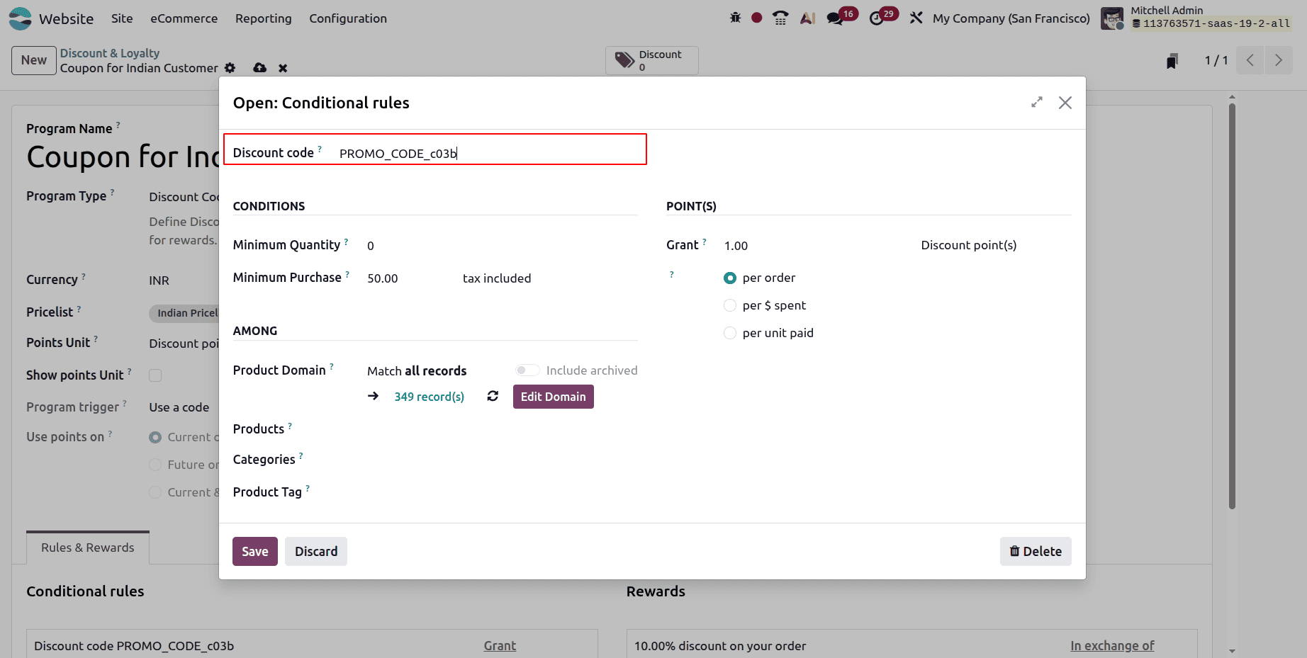 How to Limit Promotion Access Using Pricelists in Odoo 19-cybrosys