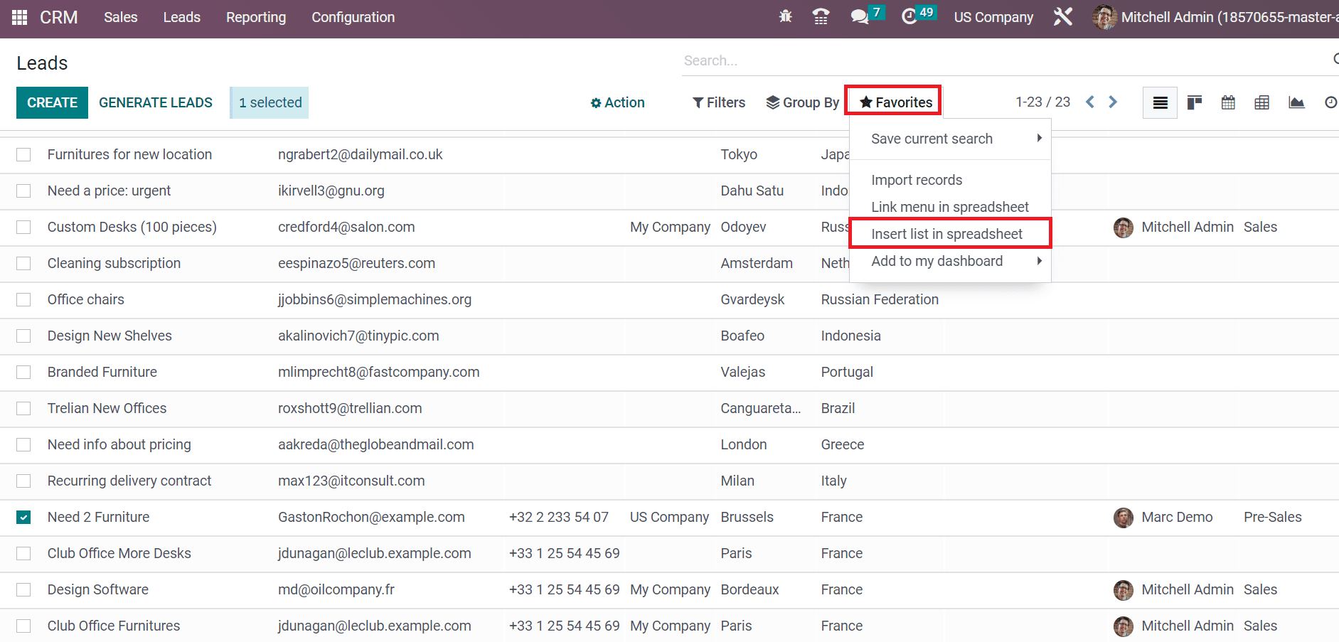 how-to-link-lead-opportunity-into-a-spreadsheet-in-odoo-16-crm