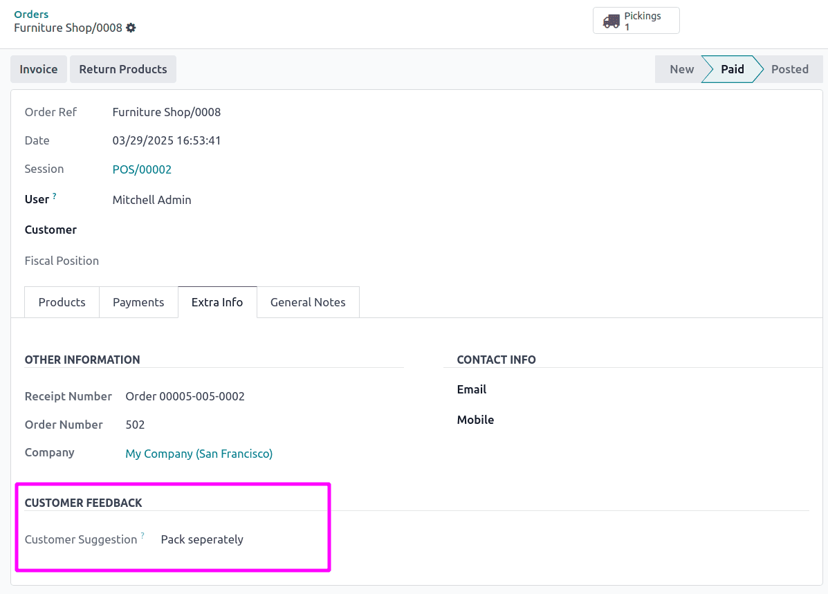 How to Load POS Session Data to POS Order in Odoo 18-cybrosys