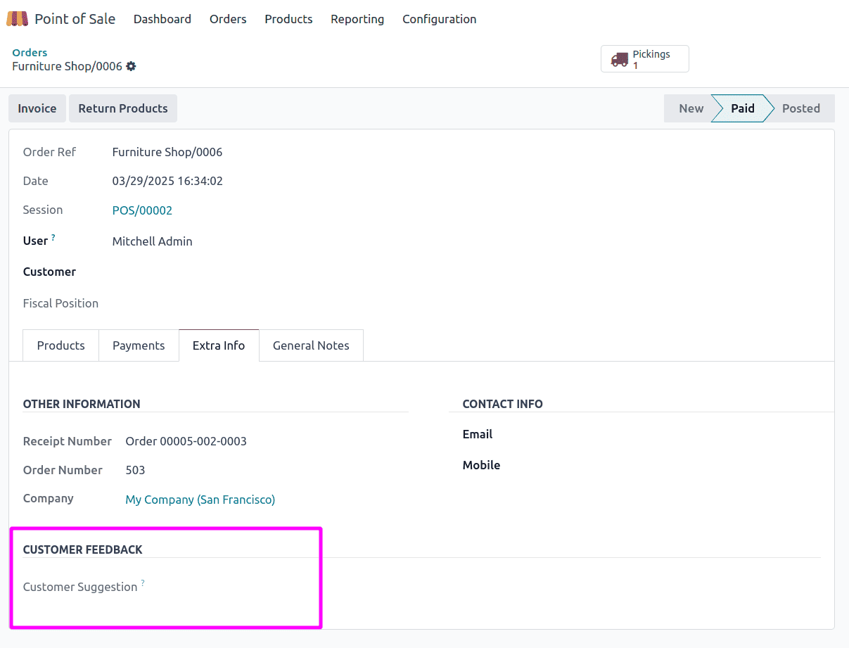How to Load PoS Session Data to PoS Order in Odoo 19-cybrosys