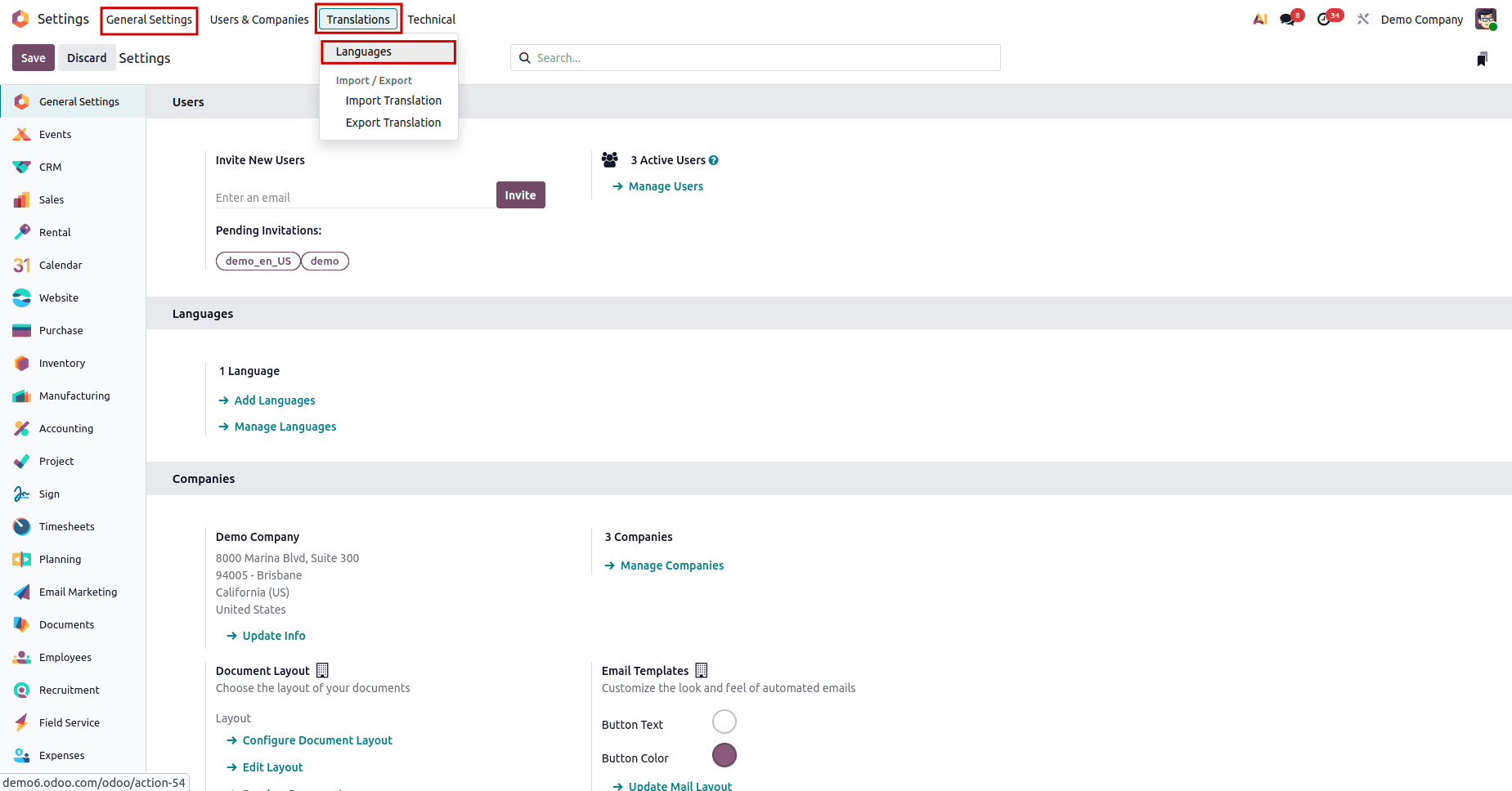 How to load Translation Data Files into Odoo 19-cybrosys