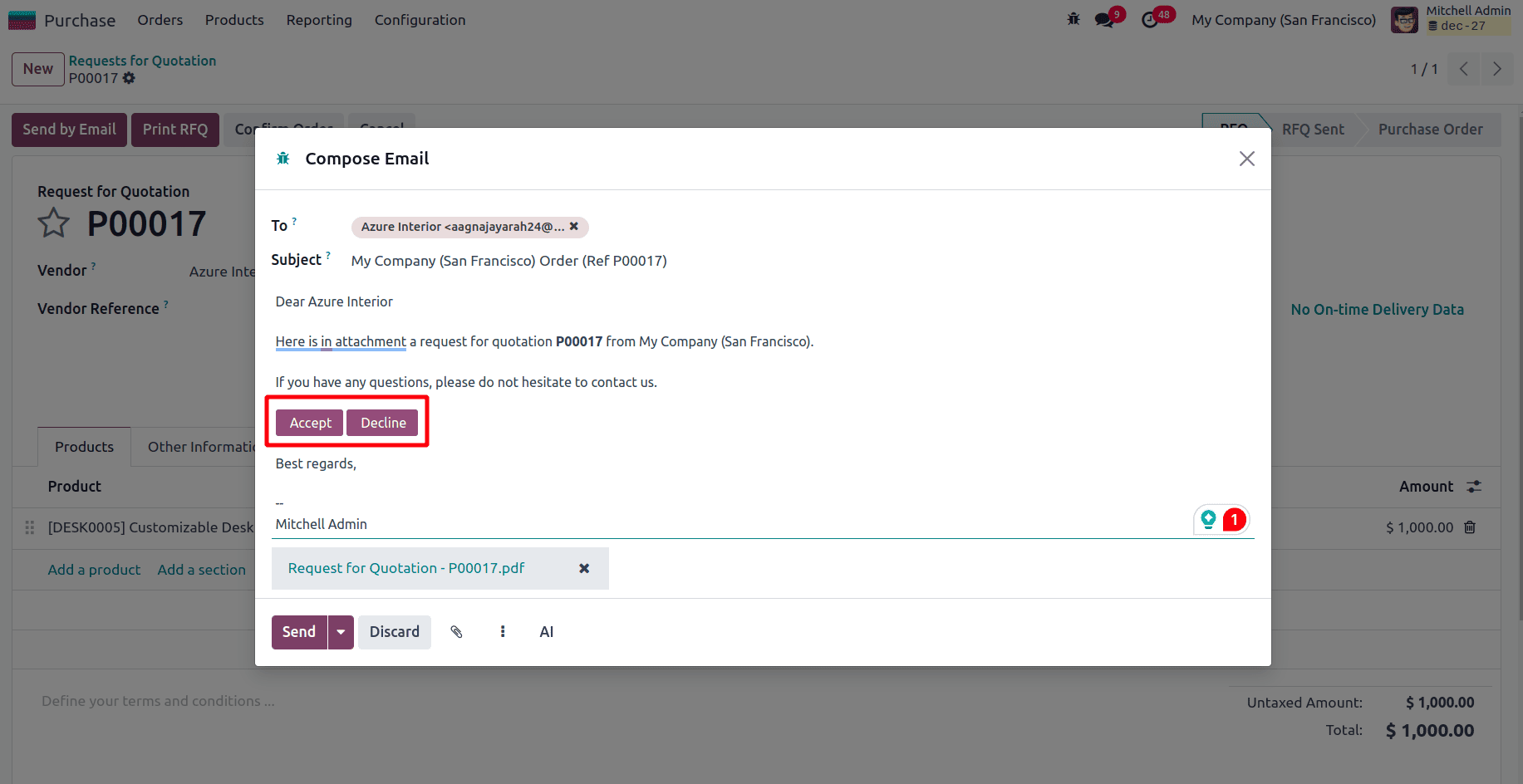 How to Lock Confirmed Purchase Orders Against Edits in Odoo 18-cybrosys
