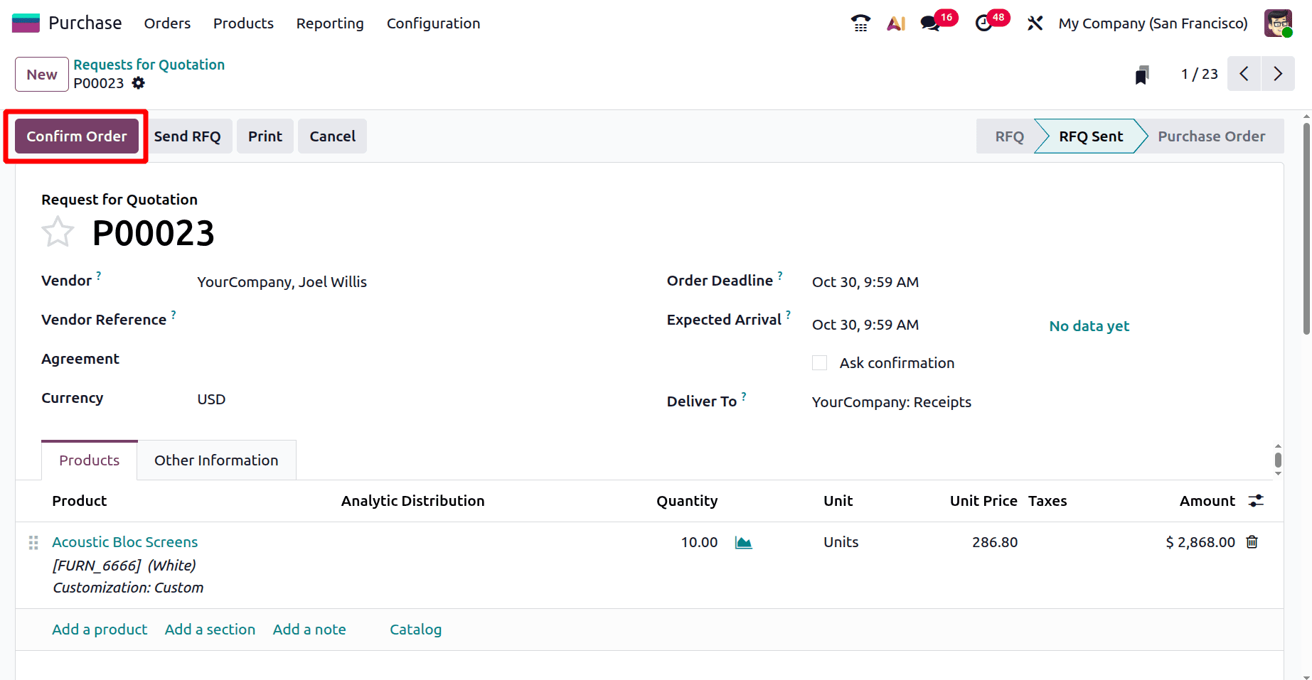 How to Lock Purchase Orders After Confirmation in Odoo 19-cybrosys