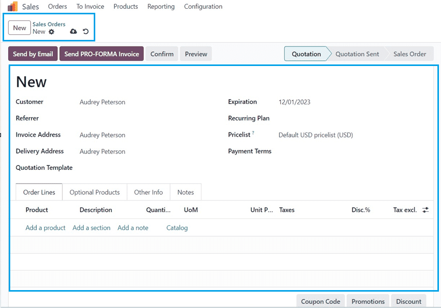 How to Make Down Payments in Odoo 17 Sales-cybrosys