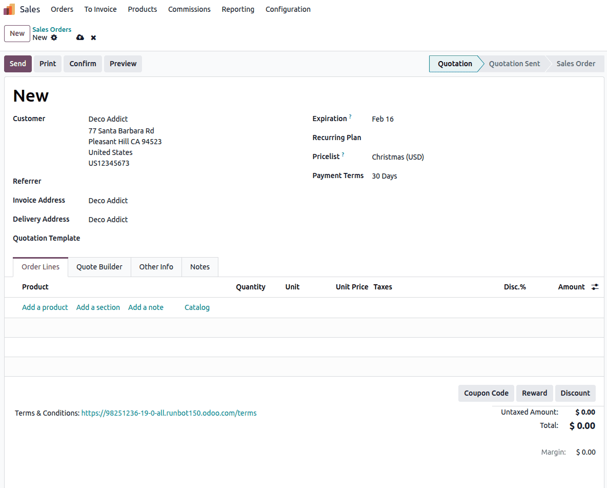 How to Make Down Payments in Odoo 19 Sales-cybrosys