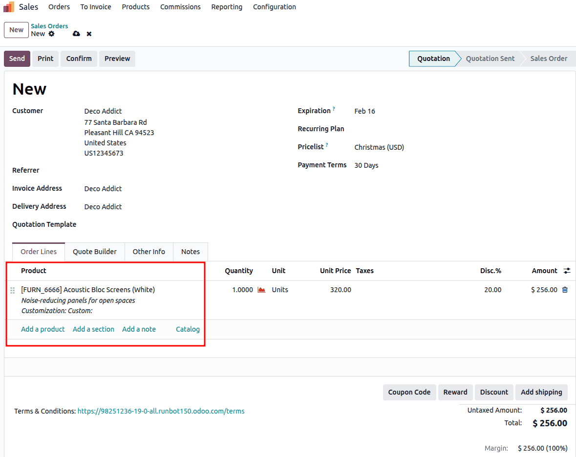 How to Make Down Payments in Odoo 19 Sales-cybrosys