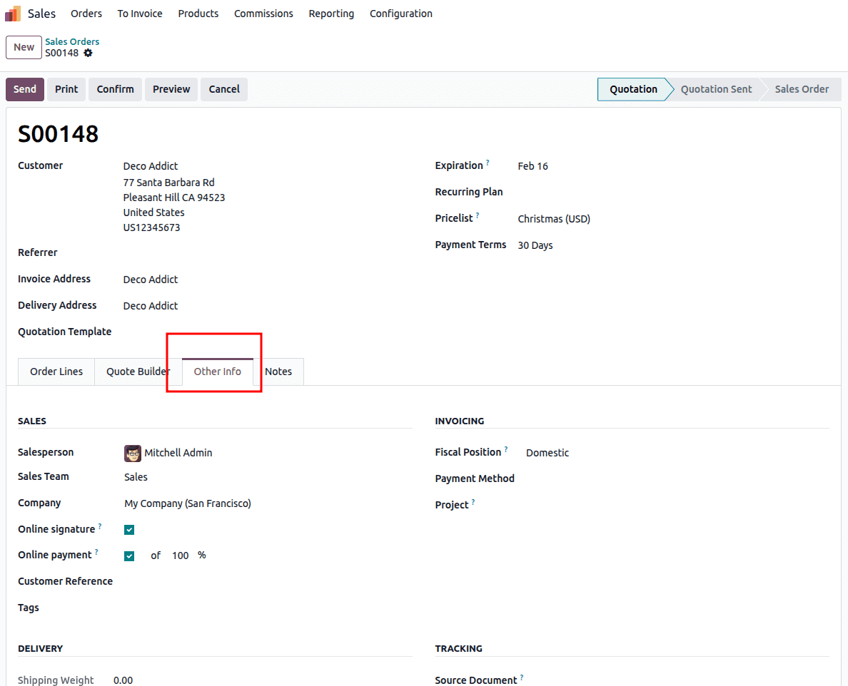 How to Make Down Payments in Odoo 19 Sales-cybrosys