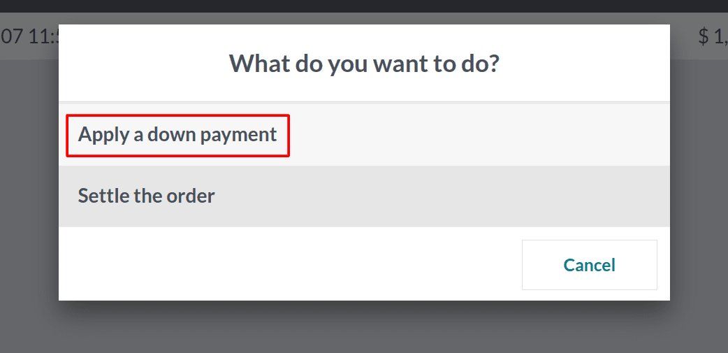 How to Make Down Payments with Odoo 16 POS App-cybrosys