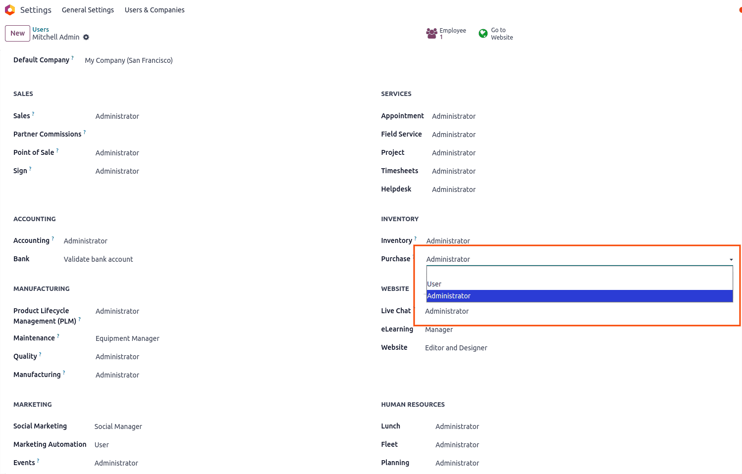 How to Manage Access Control in Odoo 17 Purchase Module-cybrosys