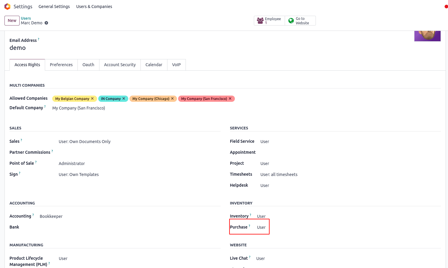 How to Manage Access Control in Odoo 17 Purchase Module-cybrosys