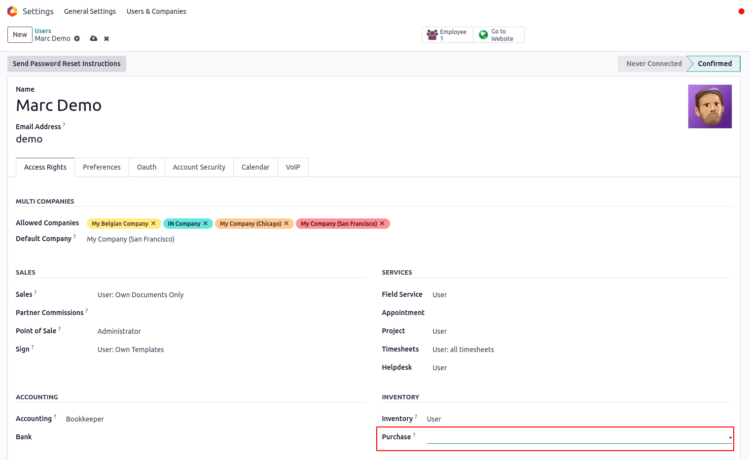 How to Manage Access Control in Odoo 17 Purchase Module-cybrosys