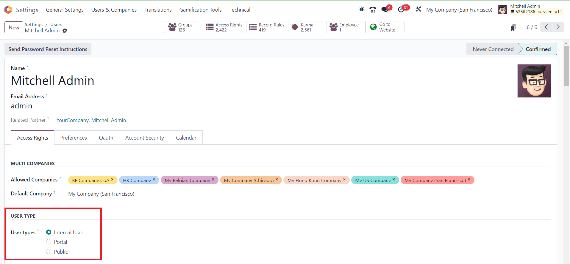 How to Manage Access Rights in Odoo 17 CRMybrosys