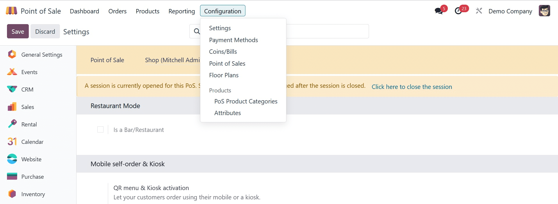 How to Manage Access Rights in Odoo 17 Point of Sale-cybrosys