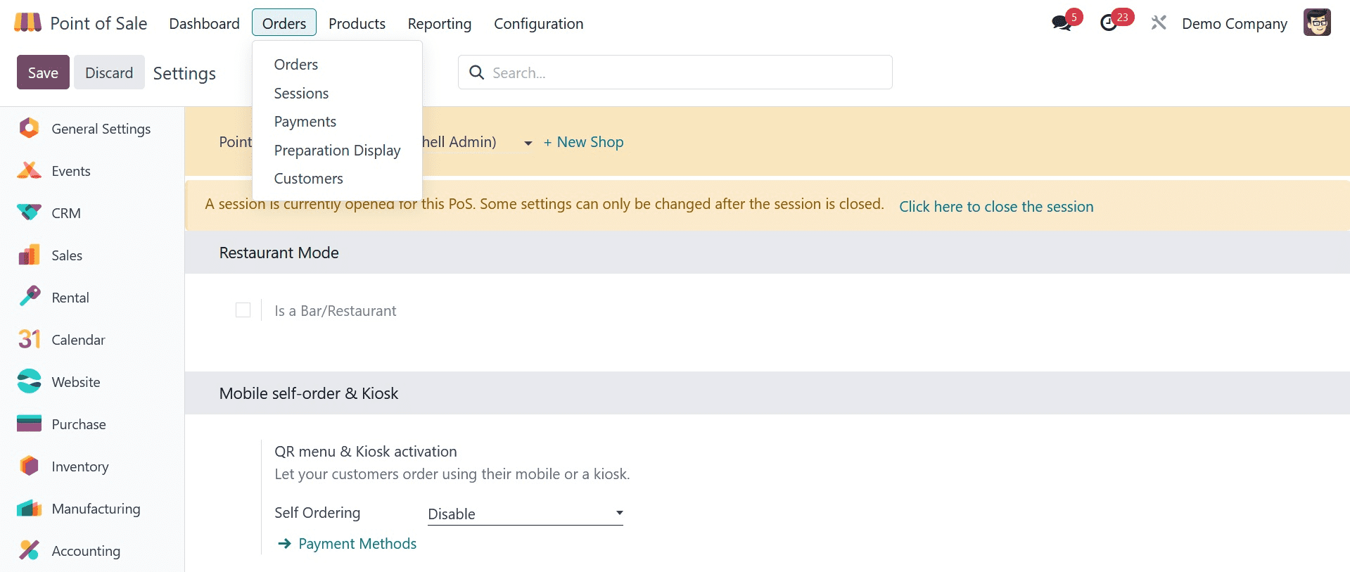 How to Manage Access Rights in Odoo 17 Point of Sale-cybrosys