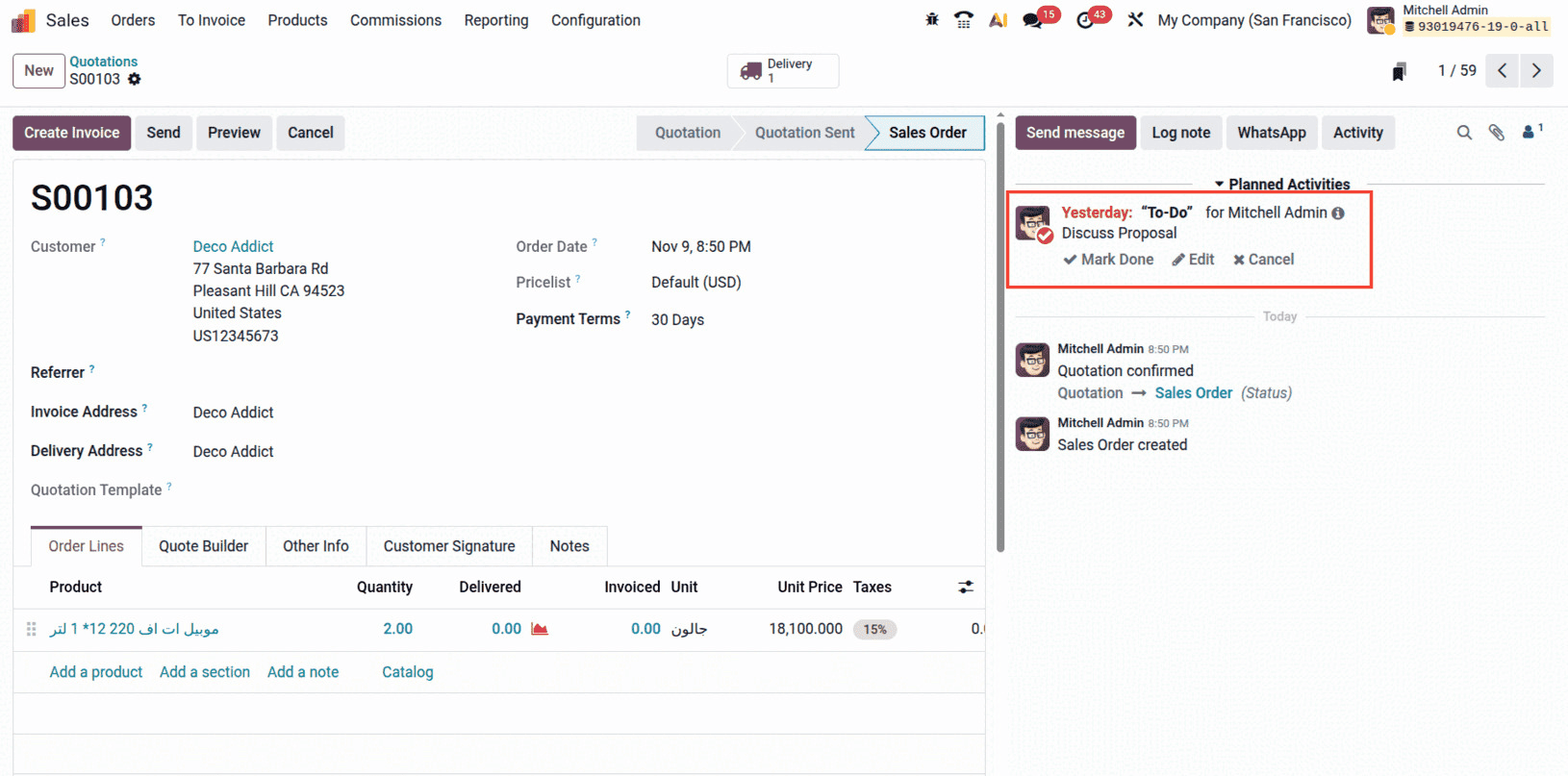 How to Manage Activities in Odoo 19-cybrosys