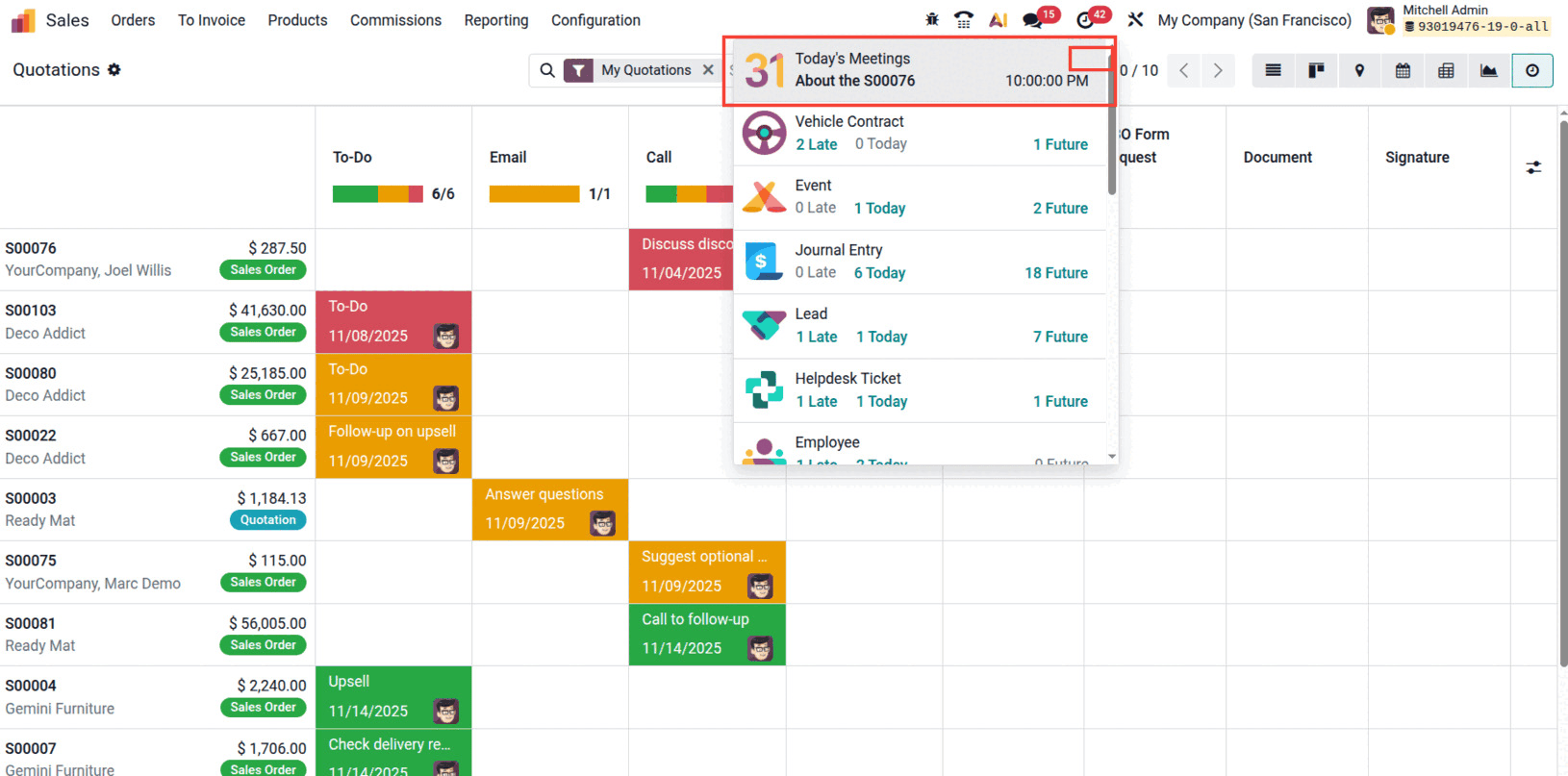 How to Manage Activities in Odoo 19-cybrosys