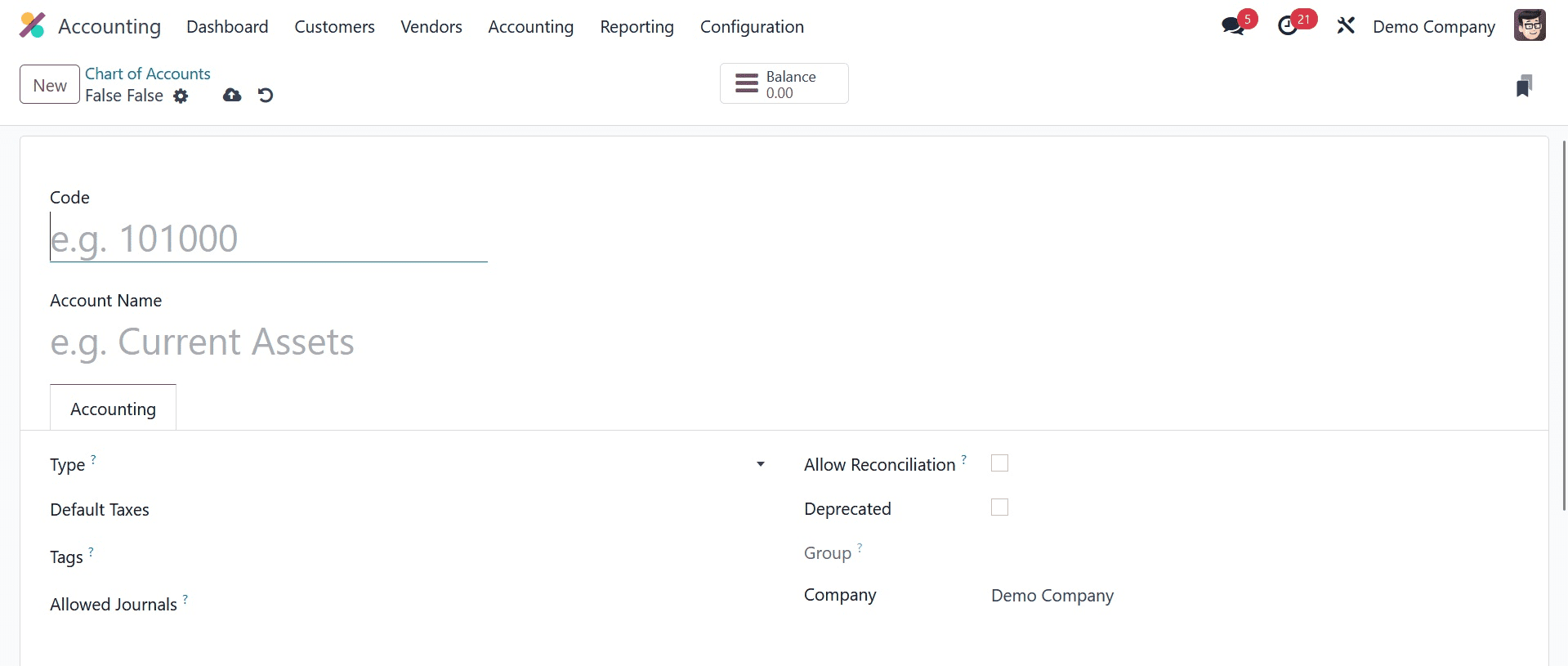 How to Manage Applications of Default Accounts in Odoo 17 Accounting-cybrosys