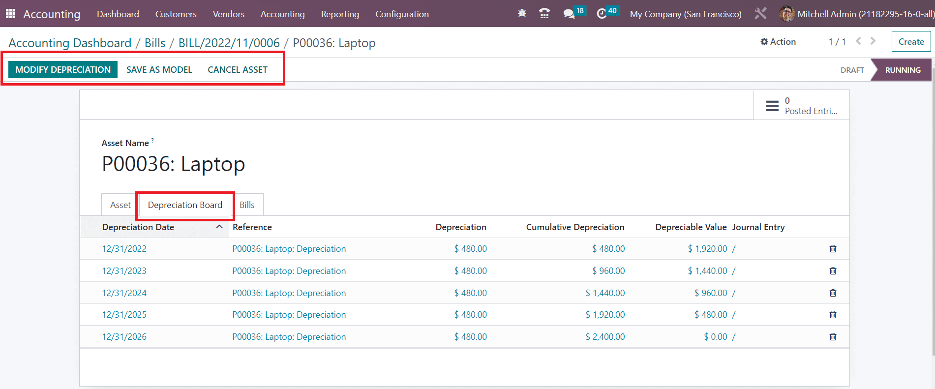 How to Manage Assets in Odoo 16 Accounting Module-cybrosys