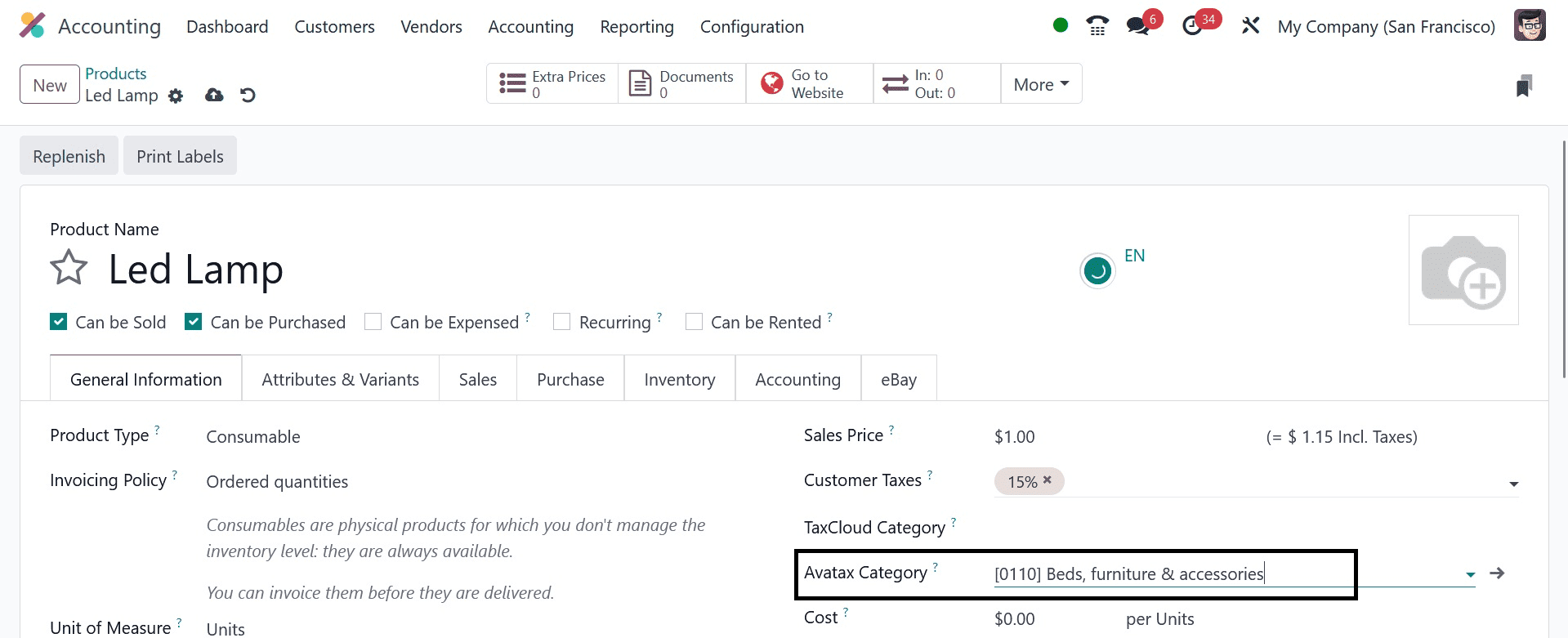 How to Manage Avatax in Odoo 17 Accounting-cybrosys