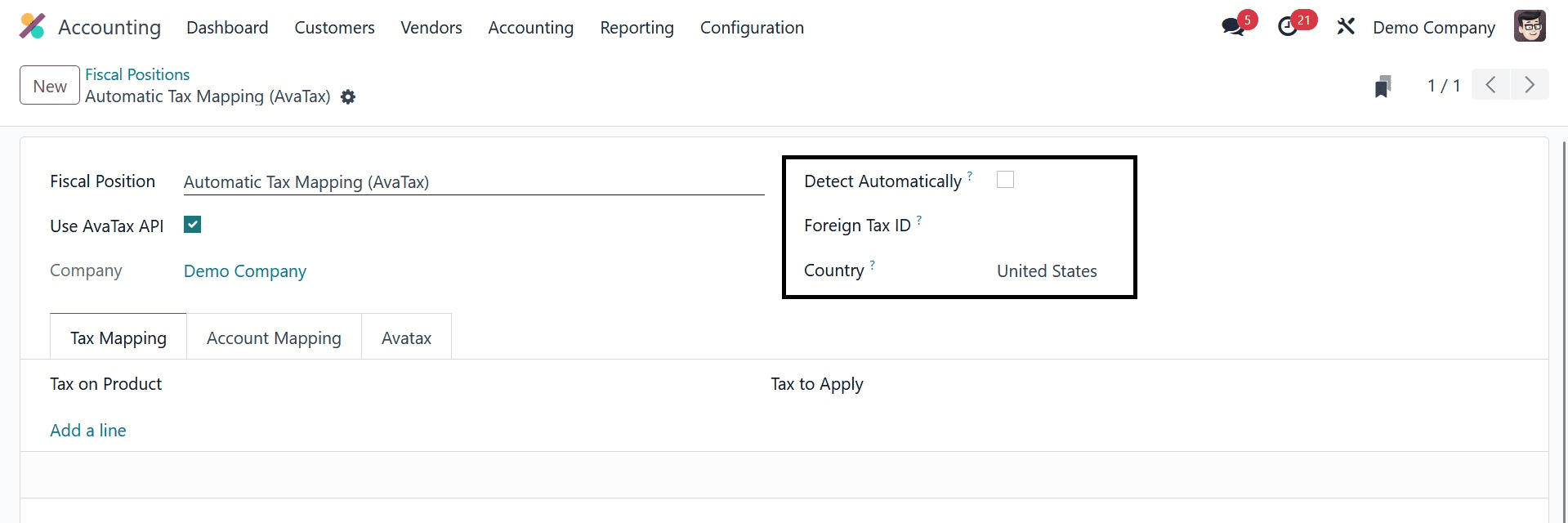 How to Manage Avatax in Odoo 17 Accounting-cybrosys