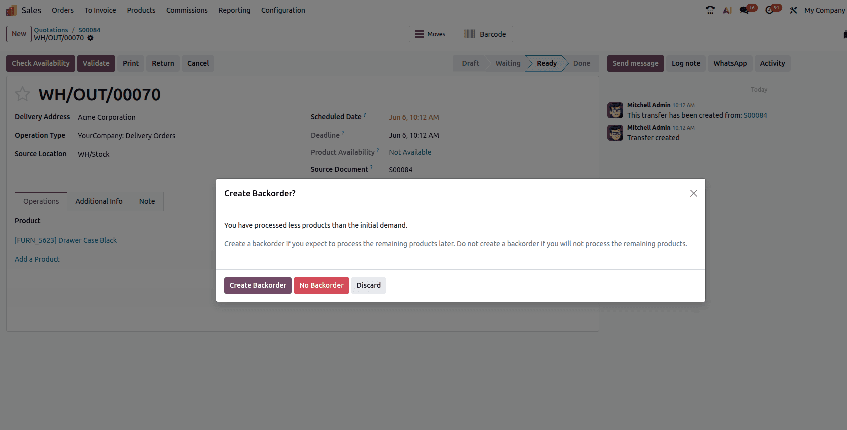 How to Manage Backorders in Odoo 19-cybrosys