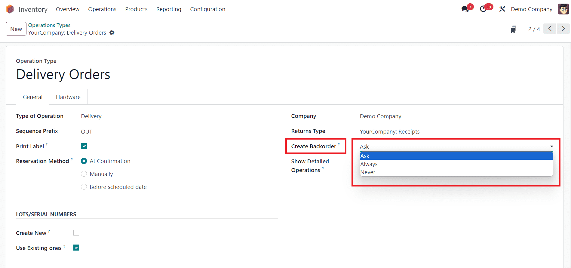 How to Manage Backorders Using Odoo 17 Inventory-cybrosys