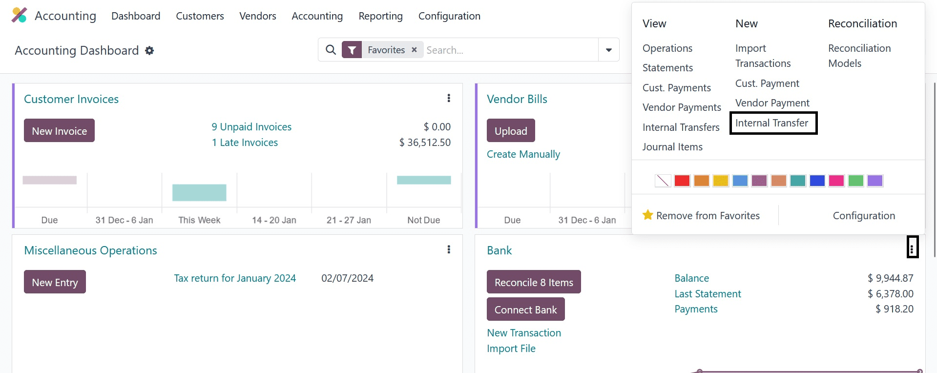 how-to-manage-bank-accounts-and-cash-transfer-among-accounts-in-odoo-17-accounting-4-cybrosys