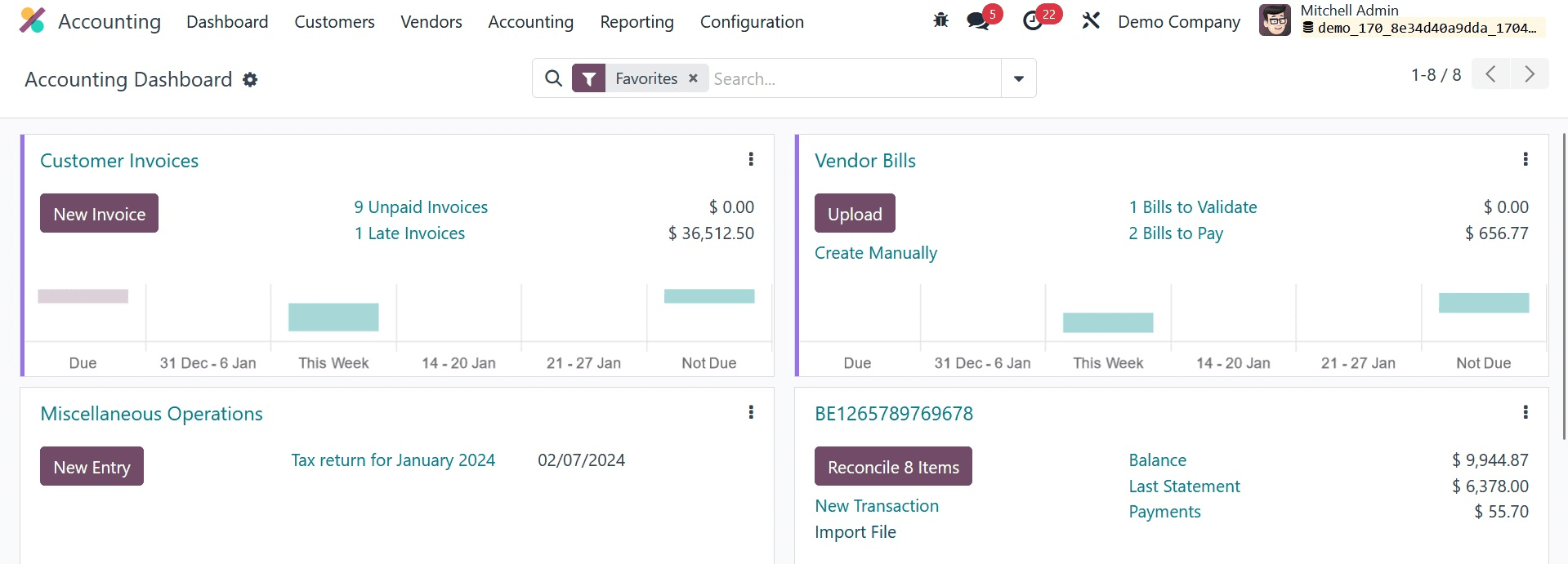 How to Manage Bank Feeds and Bank Statements in the Odoo 17 Accounting-cybrosys