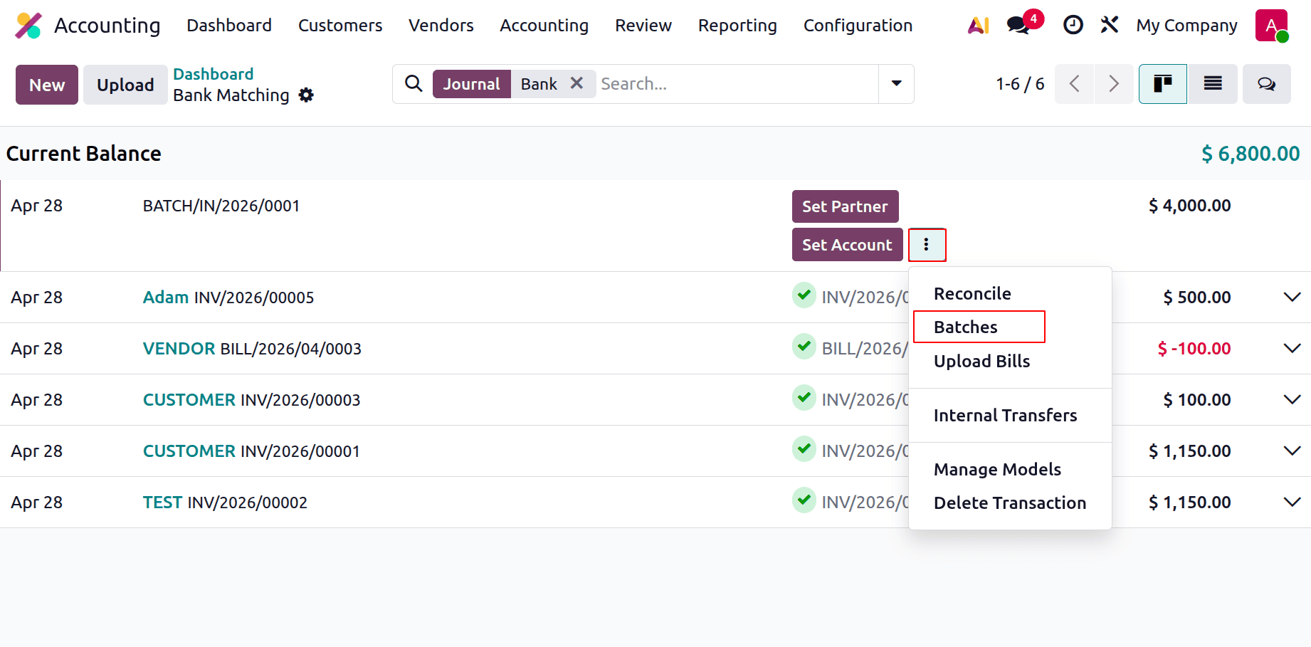 How to Manage Batch Payments and Reconciliations in Odoo 19-cybrosys