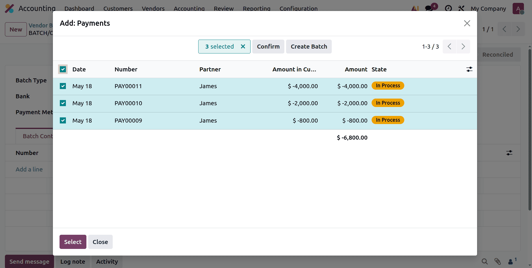How to Manage Batch Payments and Reconciliations in Odoo 19-cybrosys
