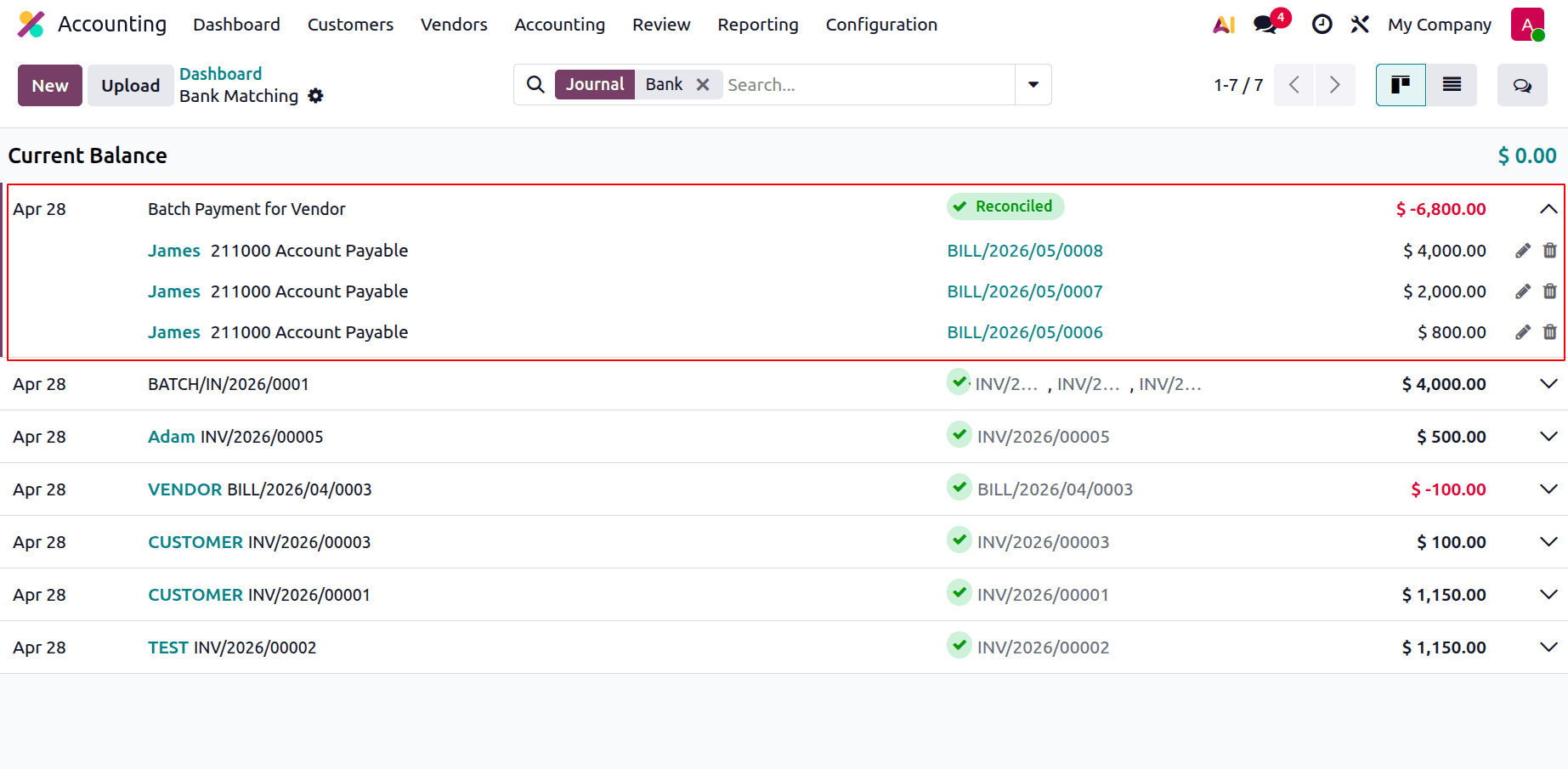 How to Manage Batch Payments and Reconciliations in Odoo 19-cybrosys