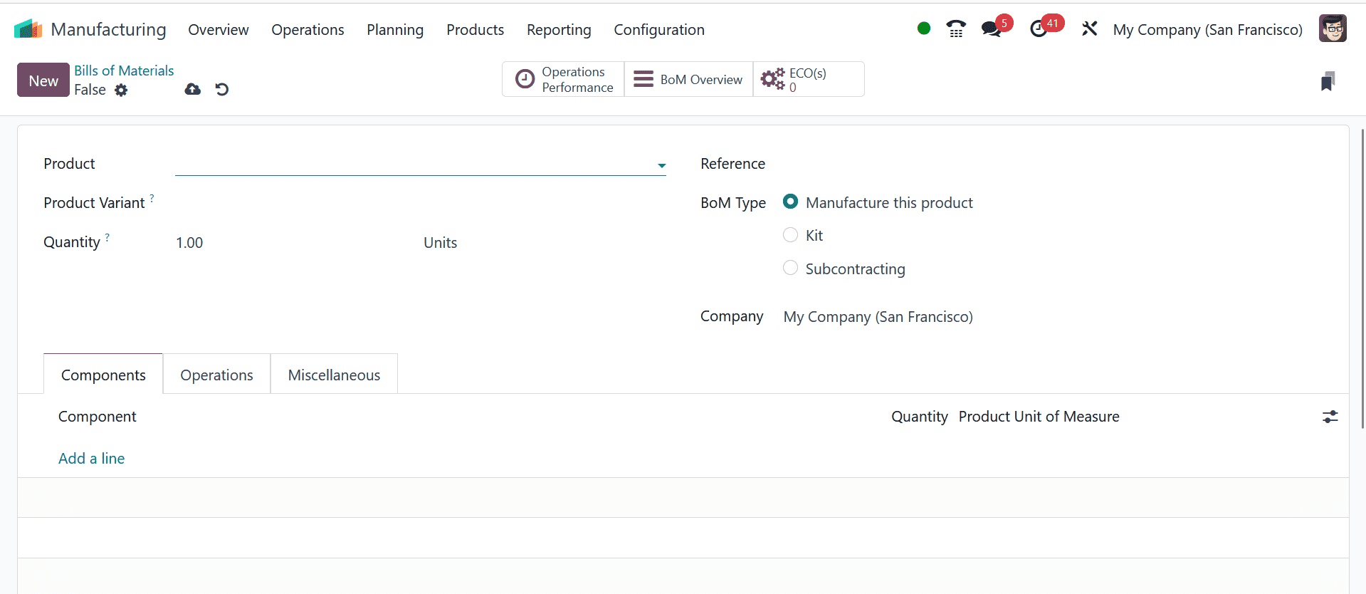 How to Manage Bills of Materials (BOM) in Odoo 17 Manufacturing App-cybrosys