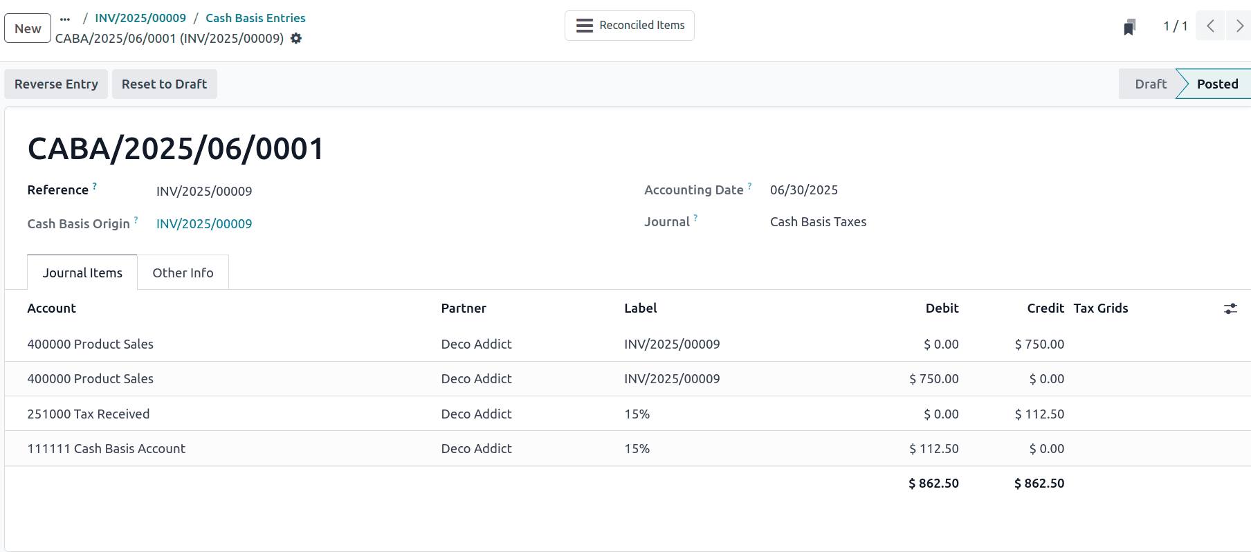 How to Manage Cash Basis Tax in Odoo 18 Accounting Module-cybrosys