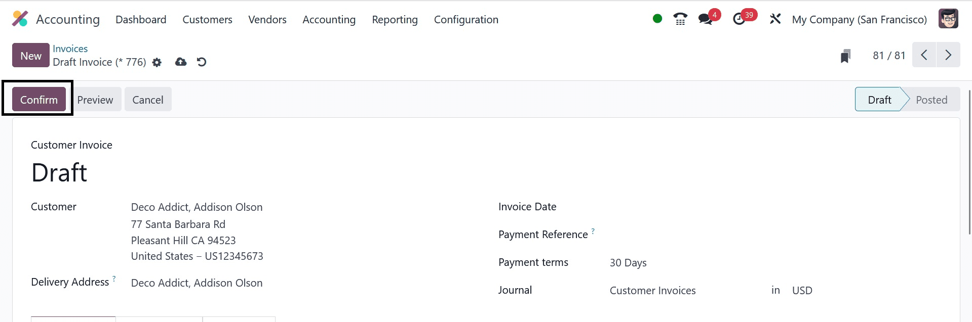 How to Manage Cash Roundings in Odoo 17 Accounting-cybrosys