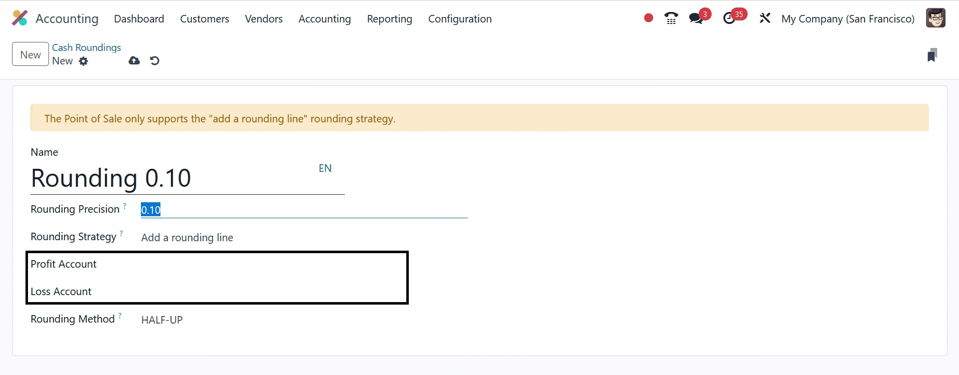 How to Manage Cash Roundings in Odoo 17 Accounting-cybrosys